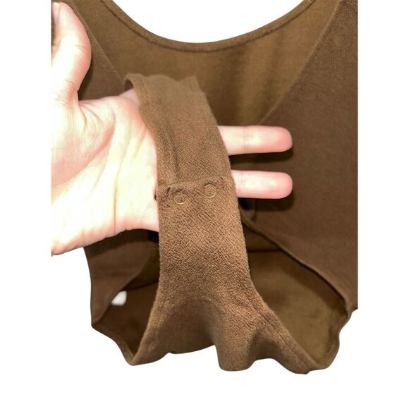 Vince Women's Low Back Bodysuit in Cottonwood Size Medium Top - Picture 8 of 11